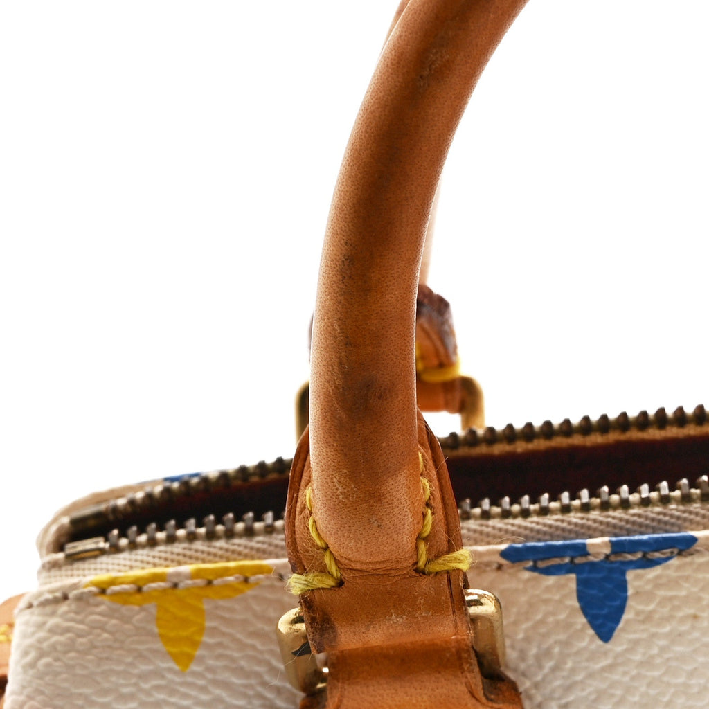 Louis Vuitton Monogram Multicolor Mini Sac HL Speedy White