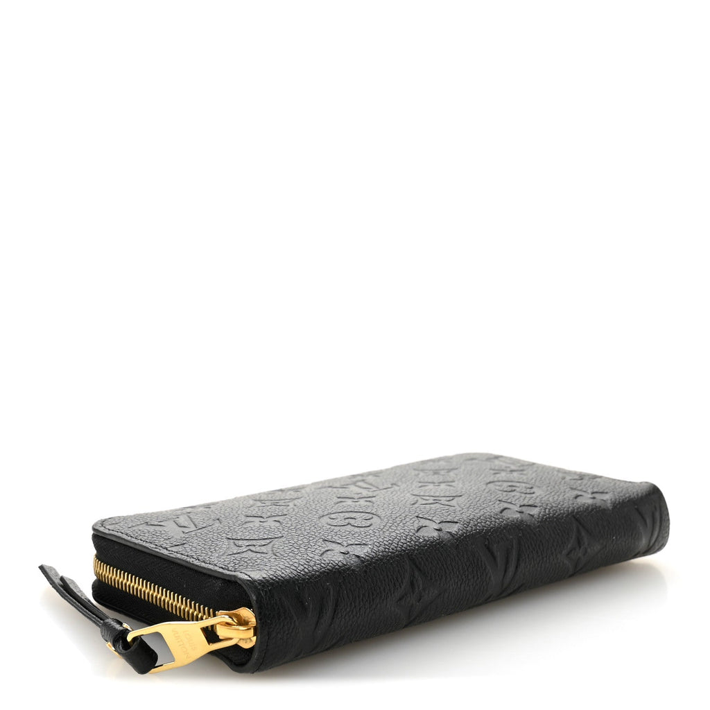 Louis Vuitton Empreinte Zippy Wallet Black