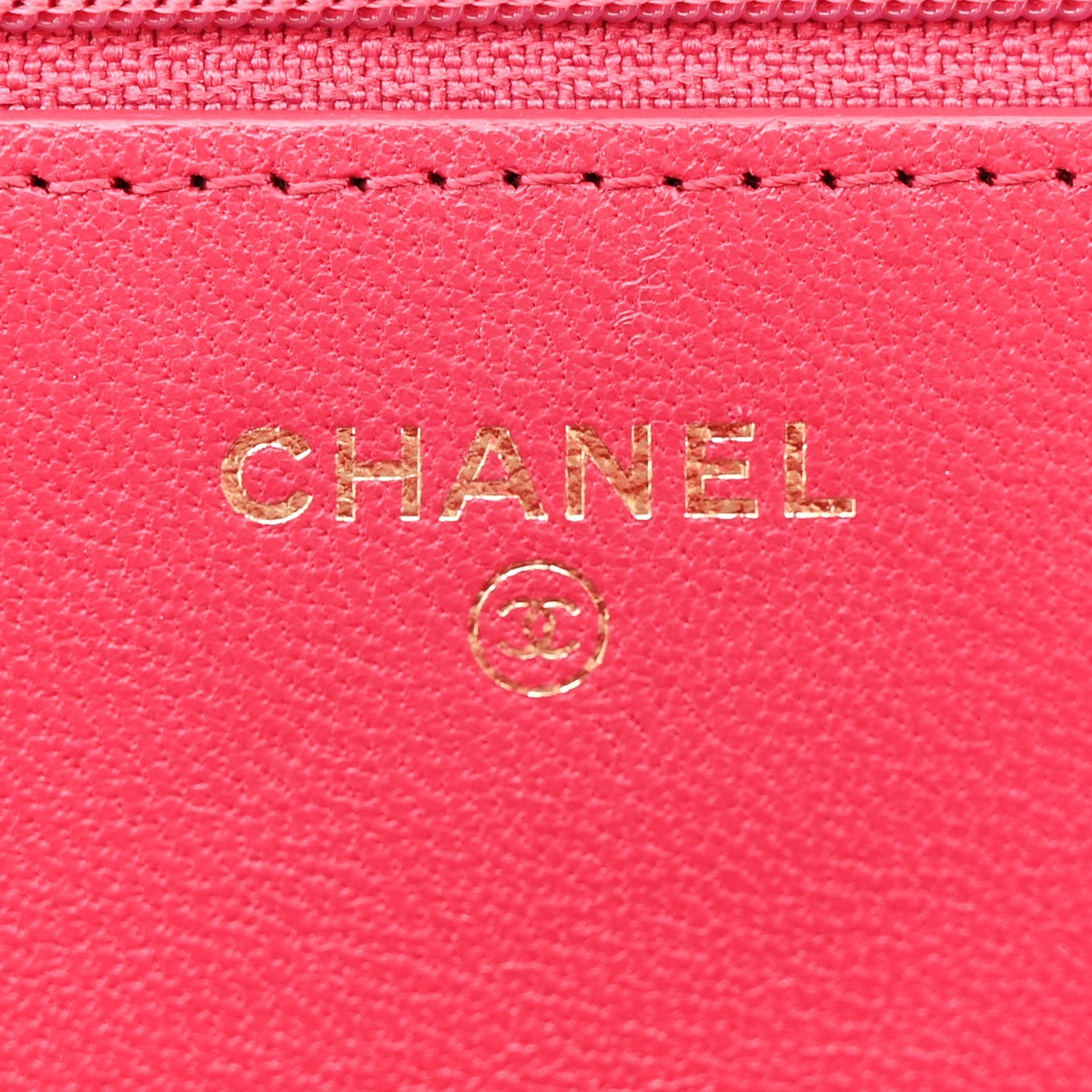 Chanel Sheepskin Chevron Quilted Vintage Mademoiselle Wallet On Chain WOC Dark Pink