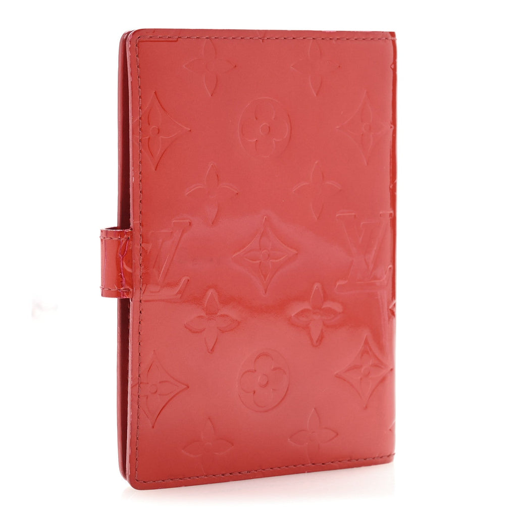 Louis Vuitton Vernis Small Ring Agenda Cover Pomme D'Amour