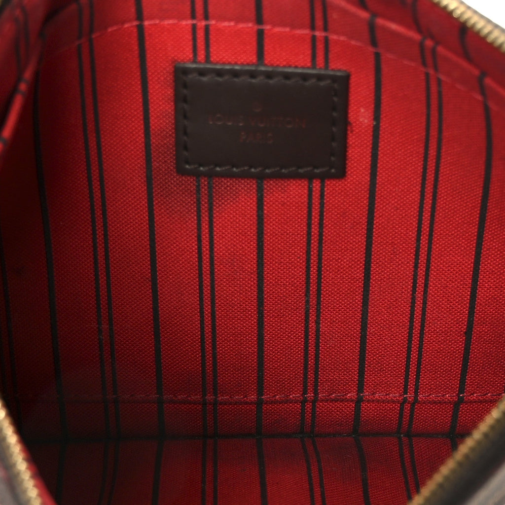 Louis Vuitton Damier Ebene Neverfull MM GM Pochette