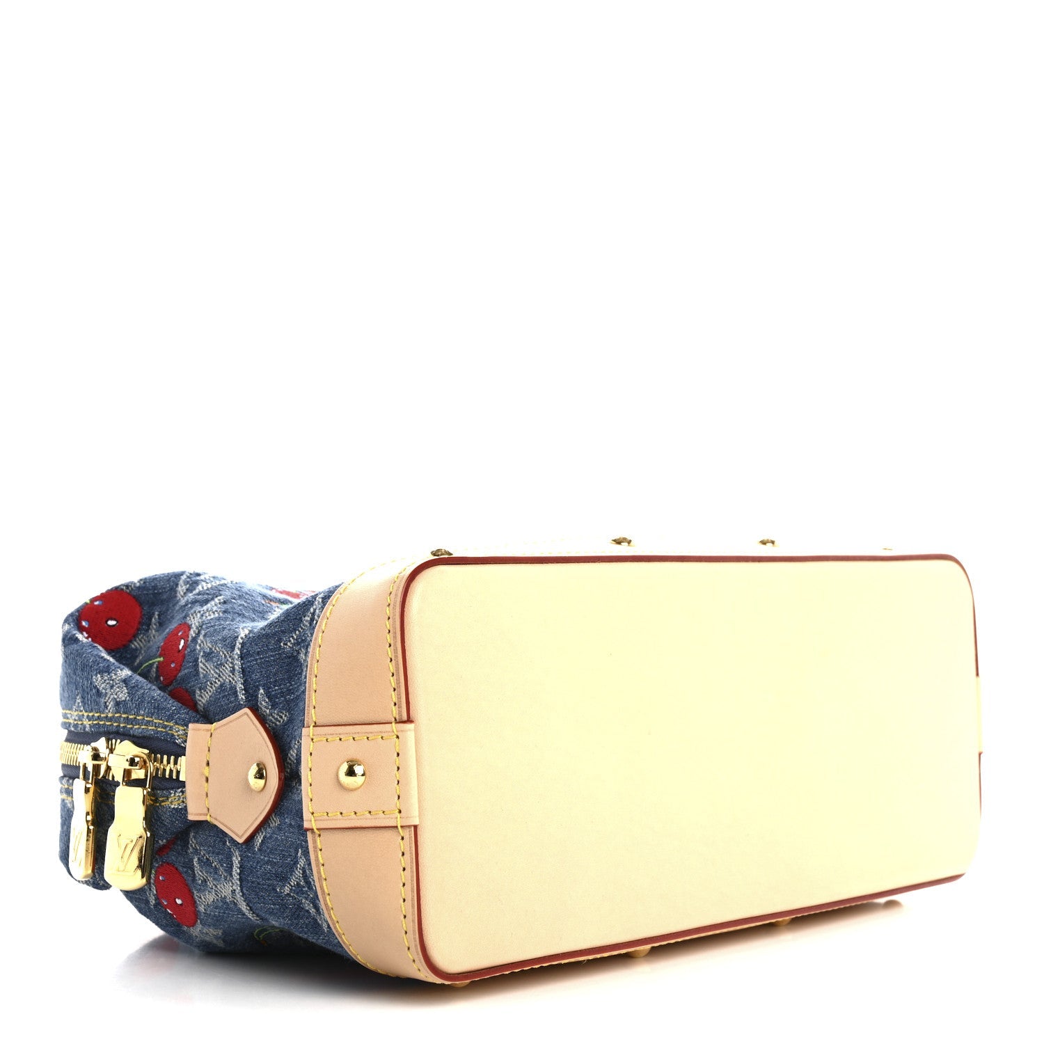 Louis Vuitton LV X TM Monogram Denim Cerises Cosmetic Pouch GM