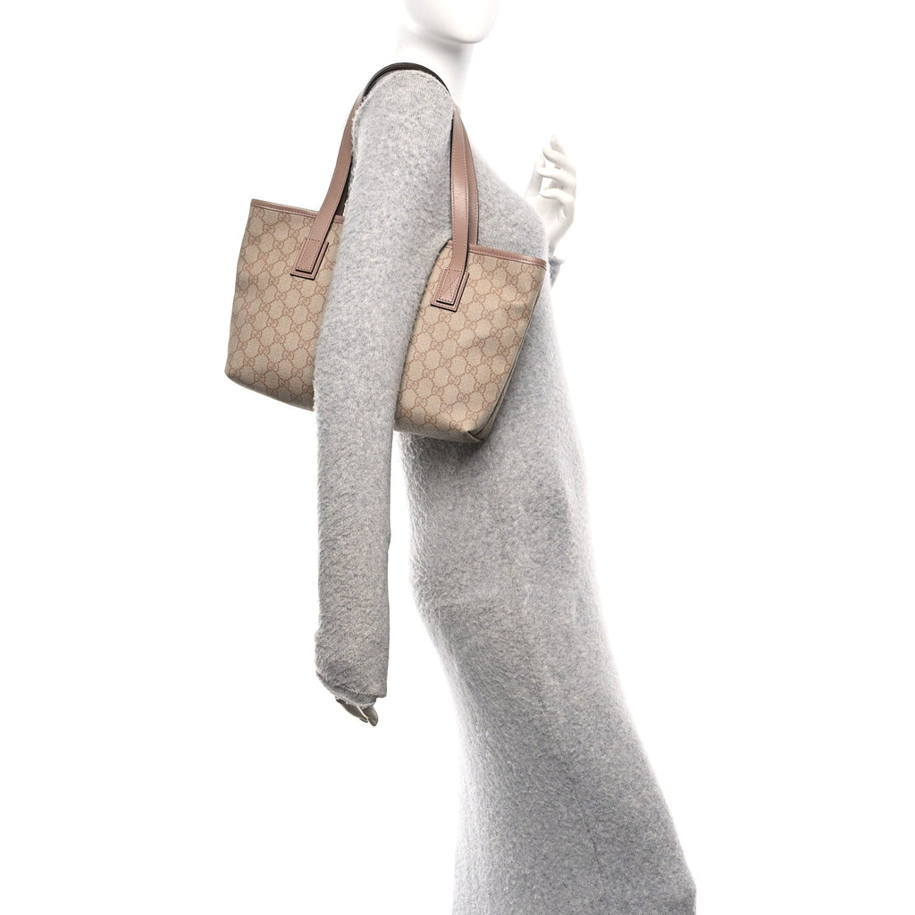 Gucci GG Supreme Monogram Small Joy Tote Porcelain Rose