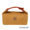 HERMES Brida Black PM Hand bag