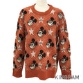 GUCCI Mickey Mouse Collaboration Star Jacquard Knit Women's sweater