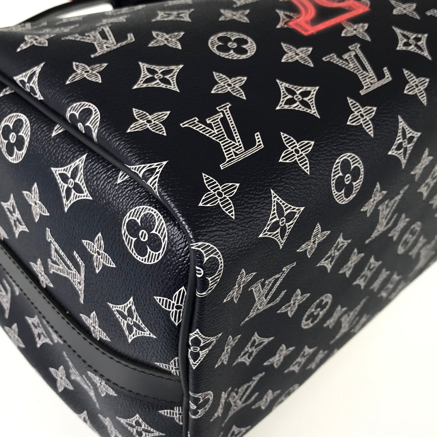 LOUIS VUITTON Monogram Ink Speedy Bandouliere 40 M43697 Hand bag