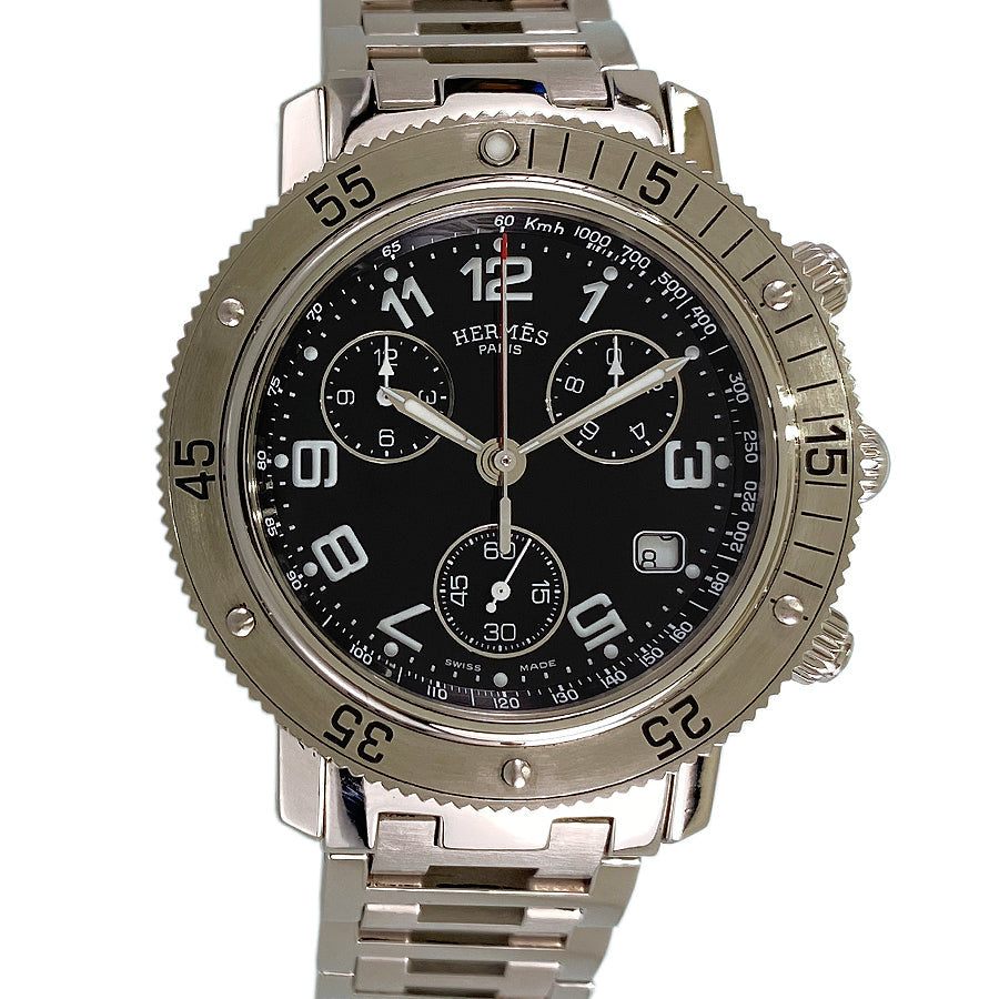 HERMES Clipper Diver Chronograph CL2.910 Men's Watch