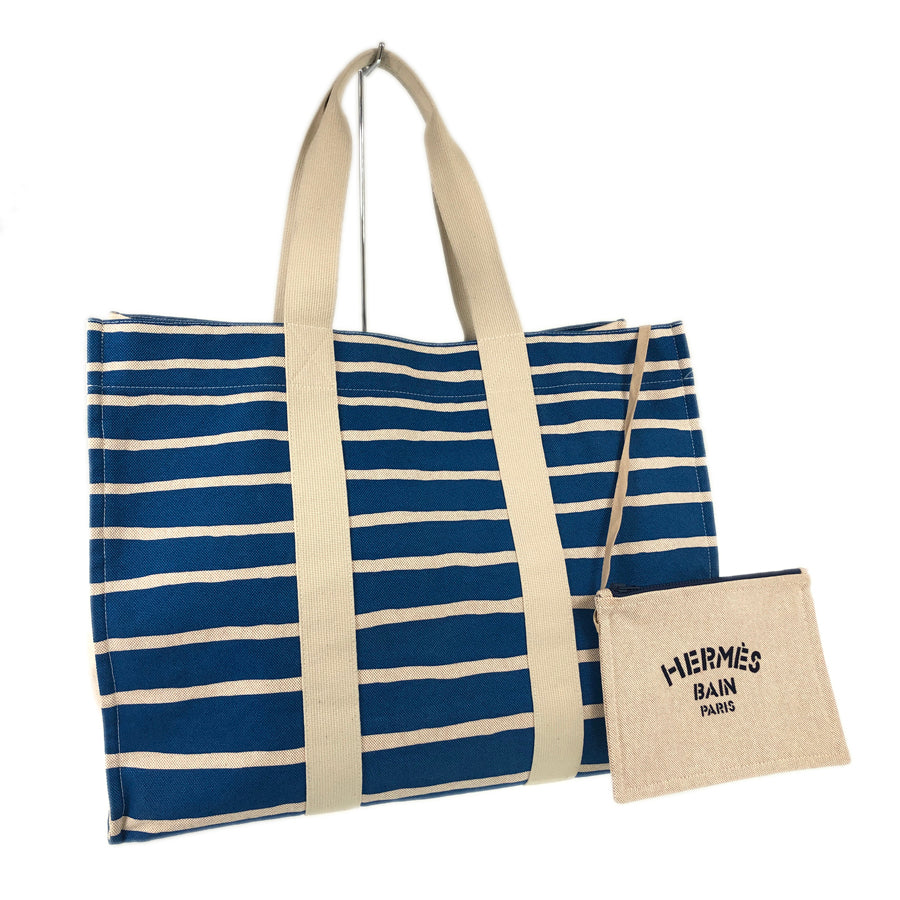 HERMES beach back Tote bag