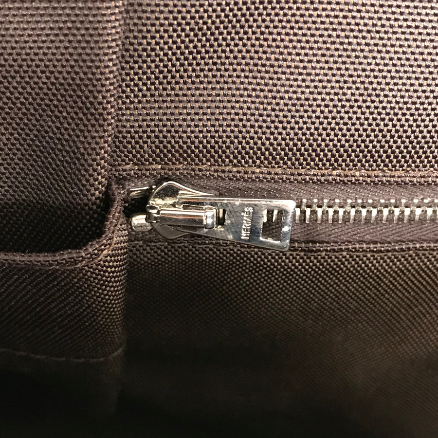 HERMES sacked panther jug room Tote bag