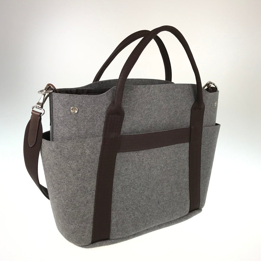 HERMES sacked panther jug room Tote bag