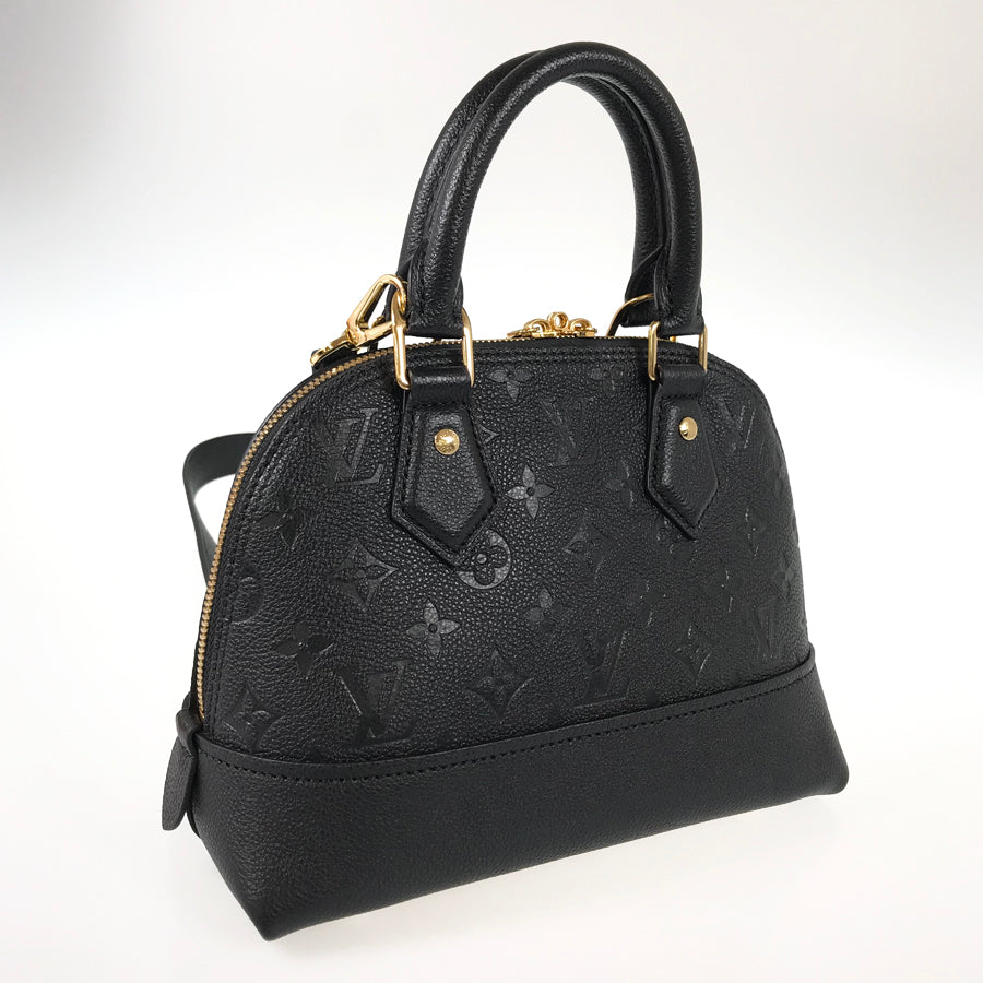 LOUIS VUITTON Monogram Empreinte Neo Alma BB M44829 Hand bag