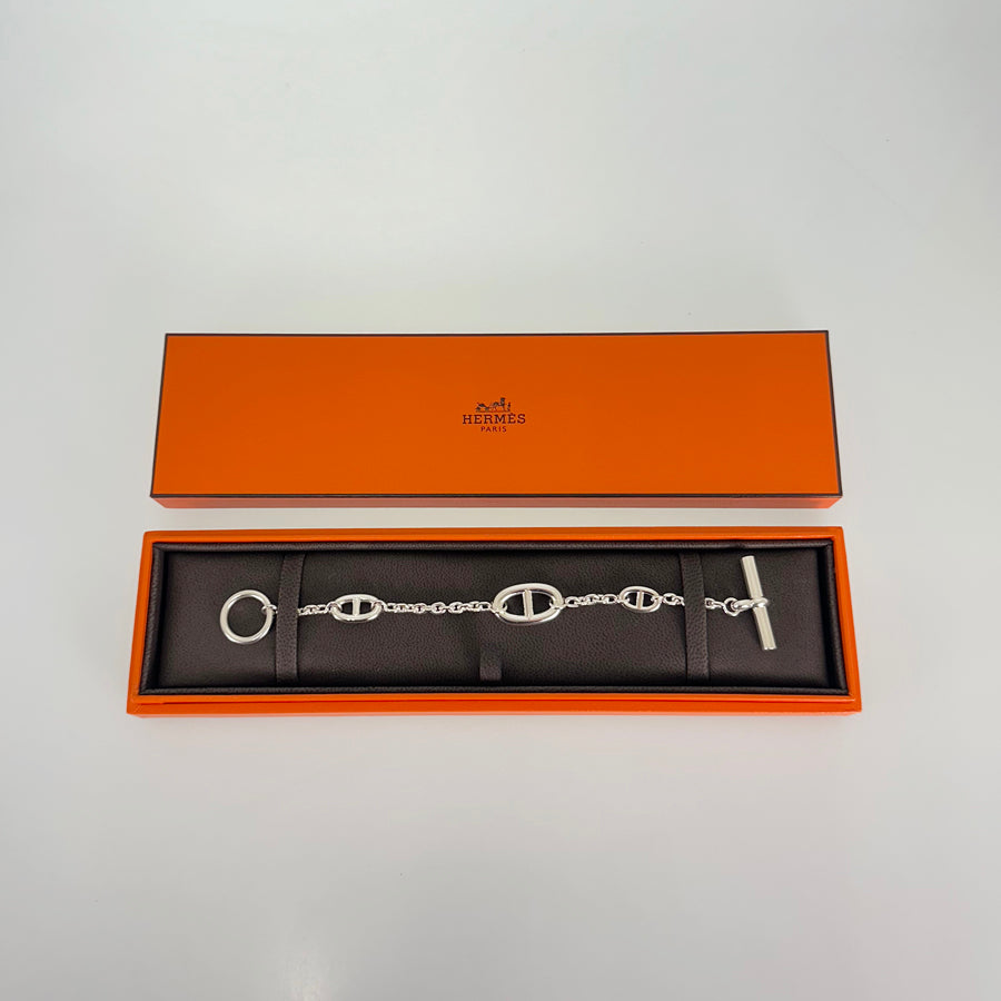 HERMES Chaine d'Ancre Farandole Bracelet