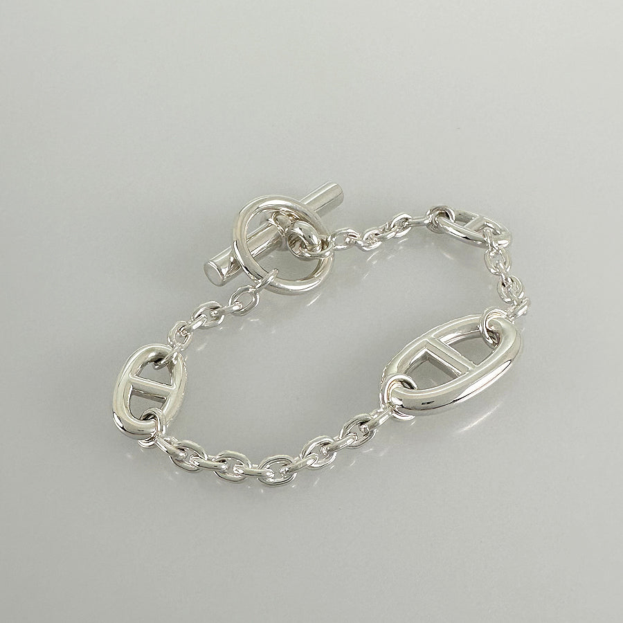 HERMES Chaine d'Ancre Farandole Bracelet