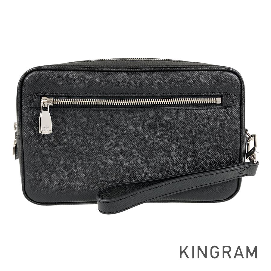 LOUIS VUITTON Taiga Pochette Kasai M30441 Second bag
