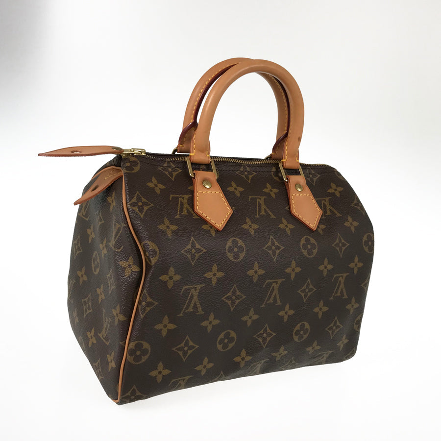 LOUIS VUITTON Monogram Speedy 25 M41528 Hand bag