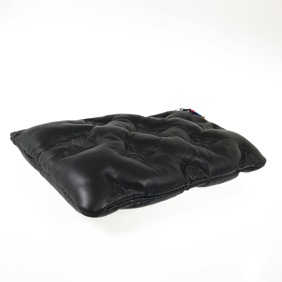 LOUIS VUITTON Monogram Embossed Pochette A4 M68775 Clutch bag
