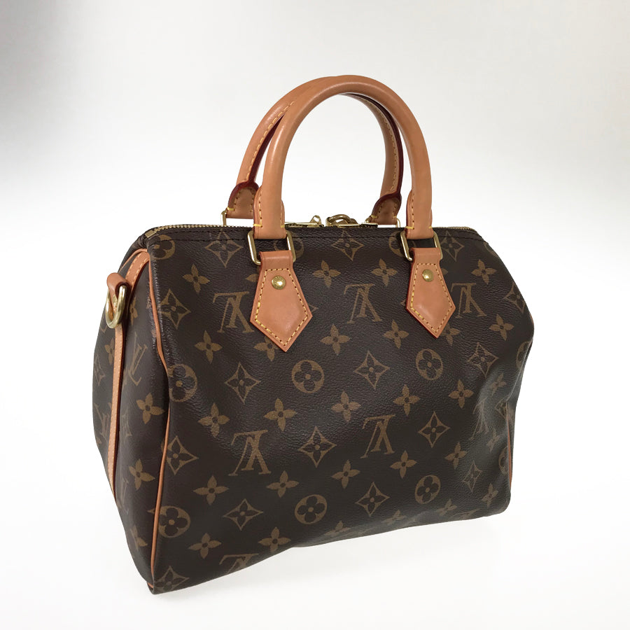 LOUIS VUITTON Monogram Speedy Bandouliere 25 M41113 Hand bag