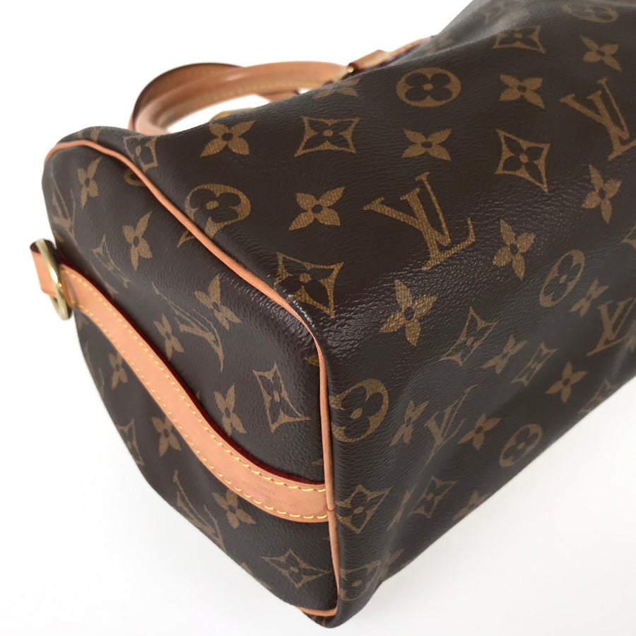 LOUIS VUITTON Monogram Speedy Bandouliere 25 M41113 Hand bag