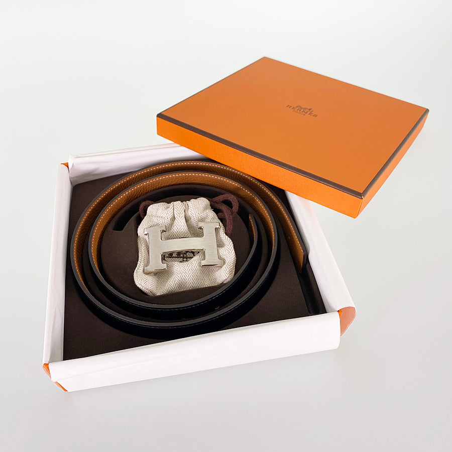 HERMES H belt Unisex Belt
