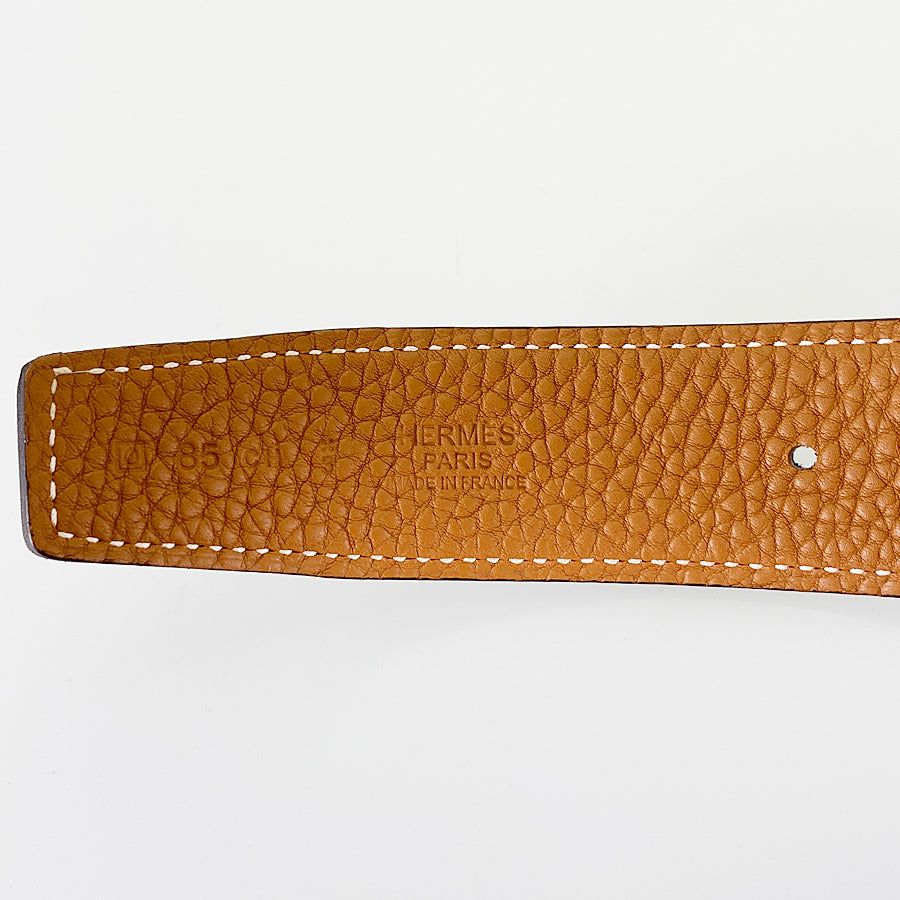 HERMES H belt Unisex Belt