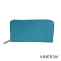 LOUIS VUITTON Epi Zippy wallet IC chip purse Zip Around