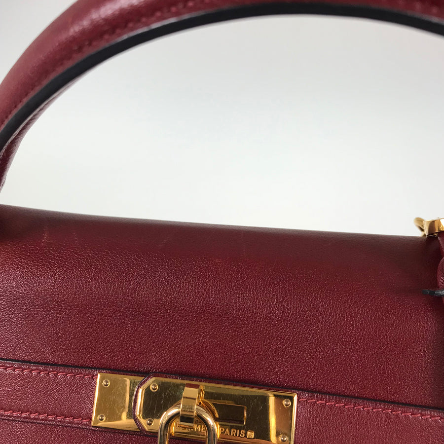 HERMES Kelly 35 〇Y(Made in 1995) Handbag