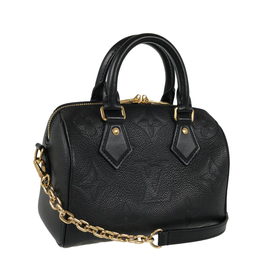 LOUIS VUITTON Monogram Empreinte Speedy Bandouliere 20 M58953 Hand bag