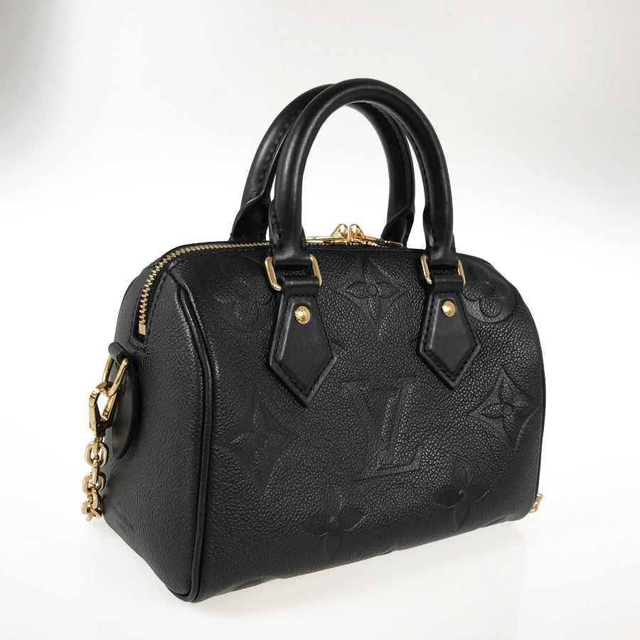 LOUIS VUITTON Monogram Empreinte Speedy Bandouliere 20 M58953 Hand bag