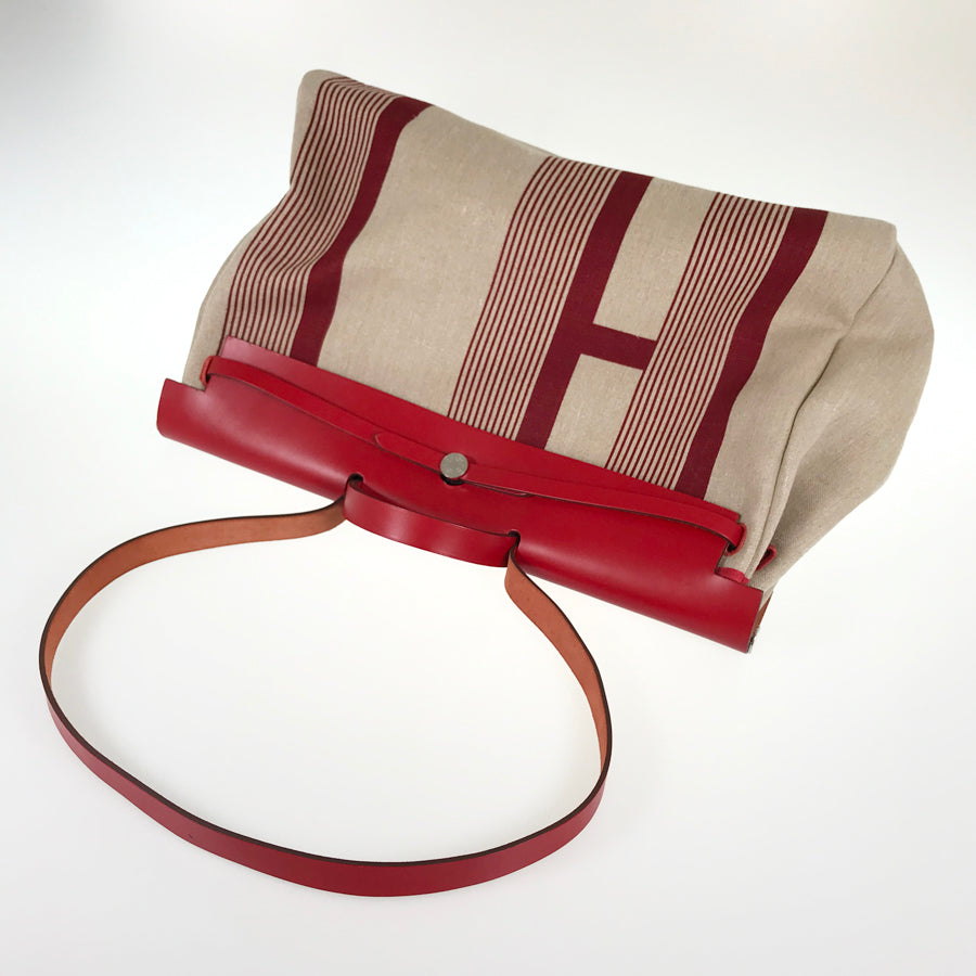 HERMES Herbag Zip GM H Vibrush on Hand bag