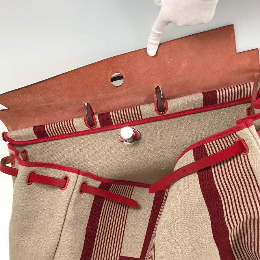 HERMES Herbag Zip GM H Vibrush on Hand bag