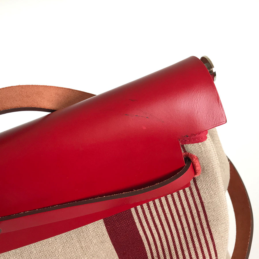HERMES Herbag Zip GM H Vibrush on Hand bag