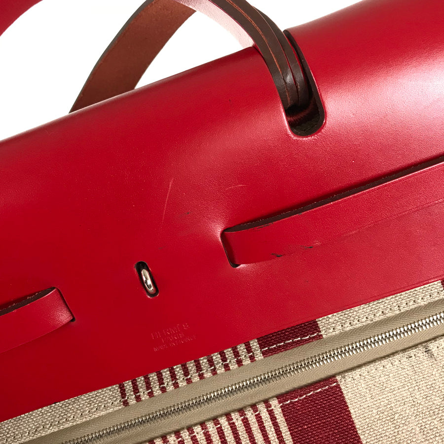 HERMES Herbag Zip GM H Vibrush on Hand bag