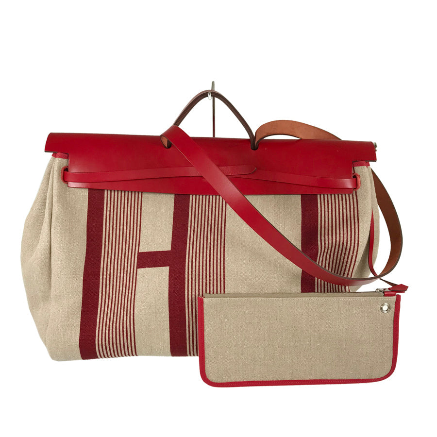 HERMES Herbag Zip GM H Vibrush on Hand bag