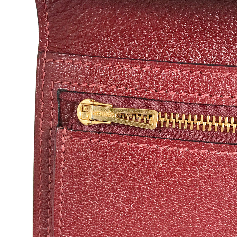 HERMES Bearn Long wallet bifold