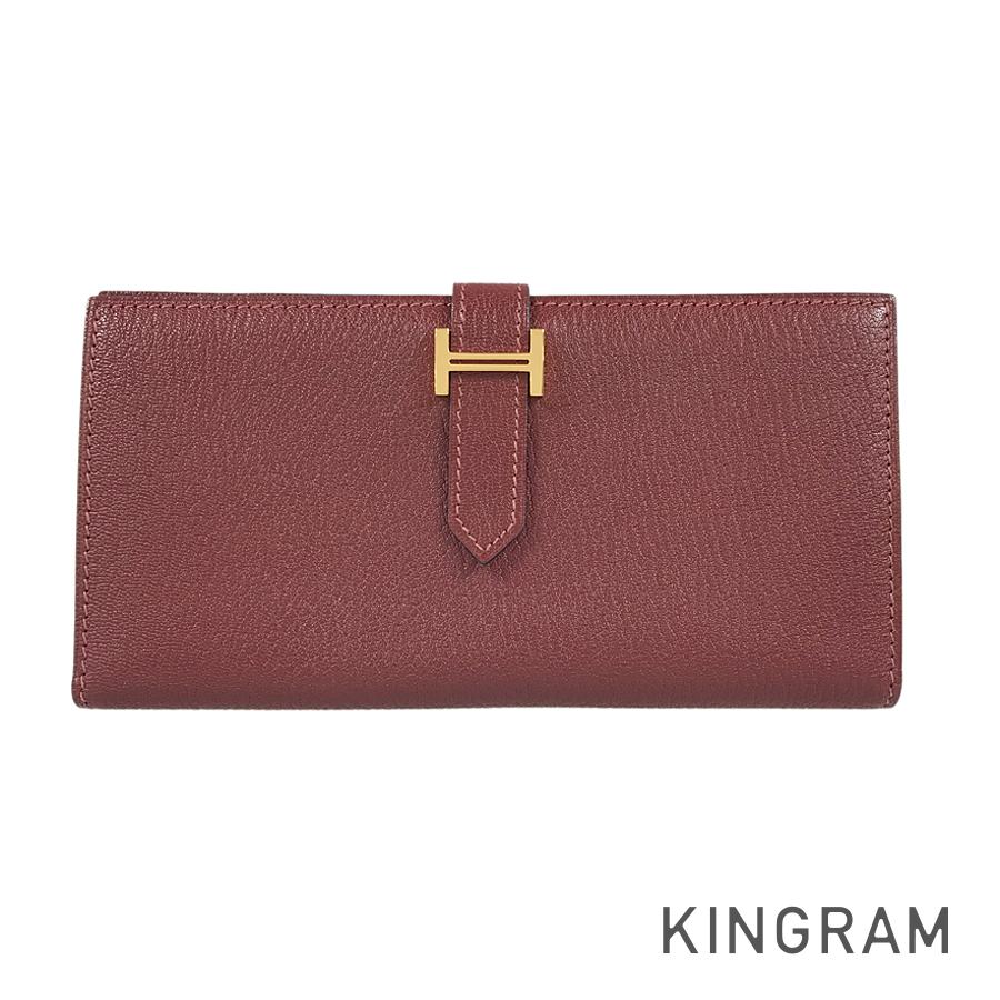 HERMES Bearn Long wallet bifold