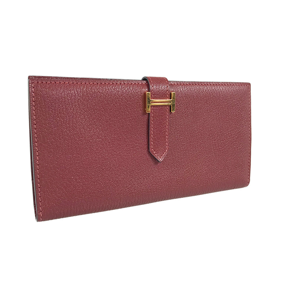 HERMES Bearn Long wallet bifold