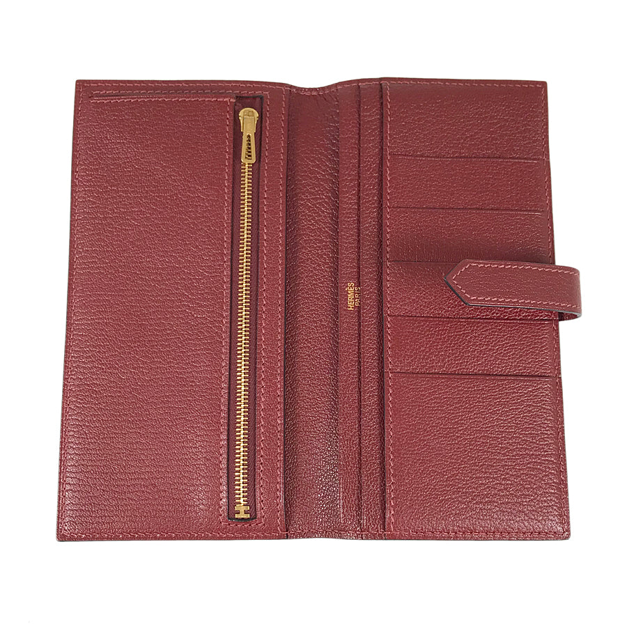 HERMES Bearn Long wallet bifold