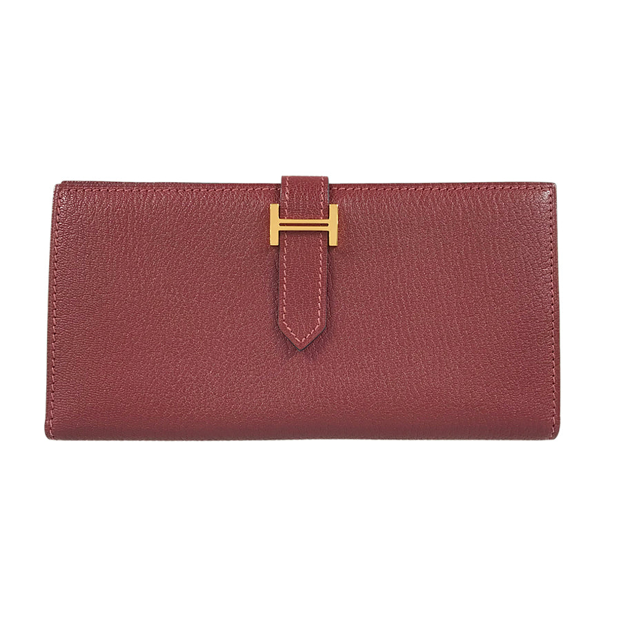 HERMES Bearn Long wallet bifold