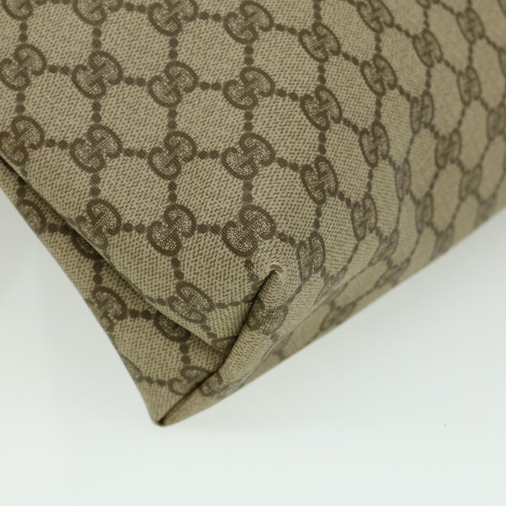 GUCCI Web Sherry Line GG Canvas Tote Bag Beige Red Green  fm1307