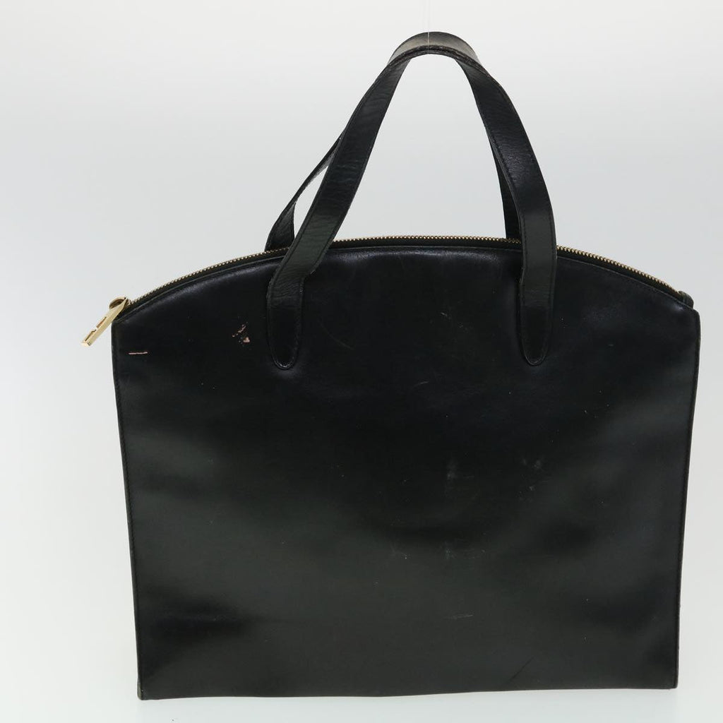 GUCCI Hand Bag Leather 3Set Black  fm1716