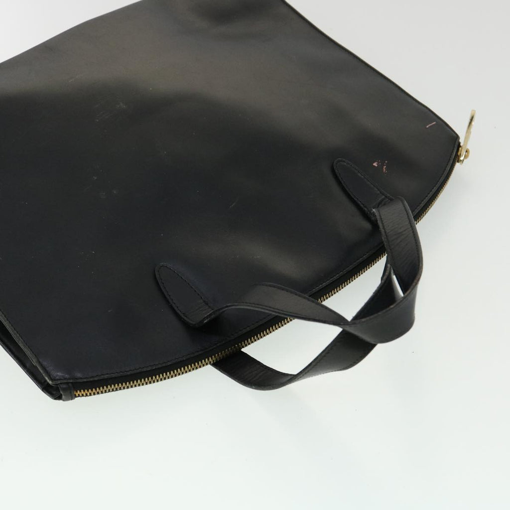 GUCCI Hand Bag Leather 3Set Black  fm1716