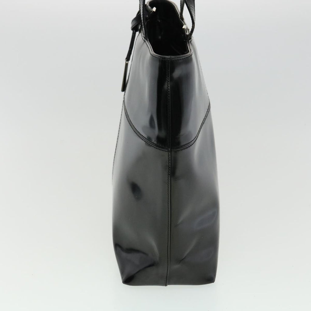 GUCCI Hand Bag Leather 3Set Black  fm1716