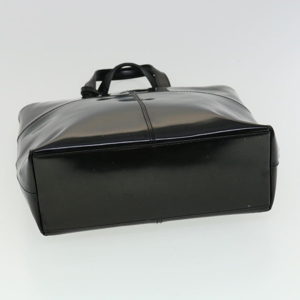 GUCCI Hand Bag Leather 3Set Black  fm1716