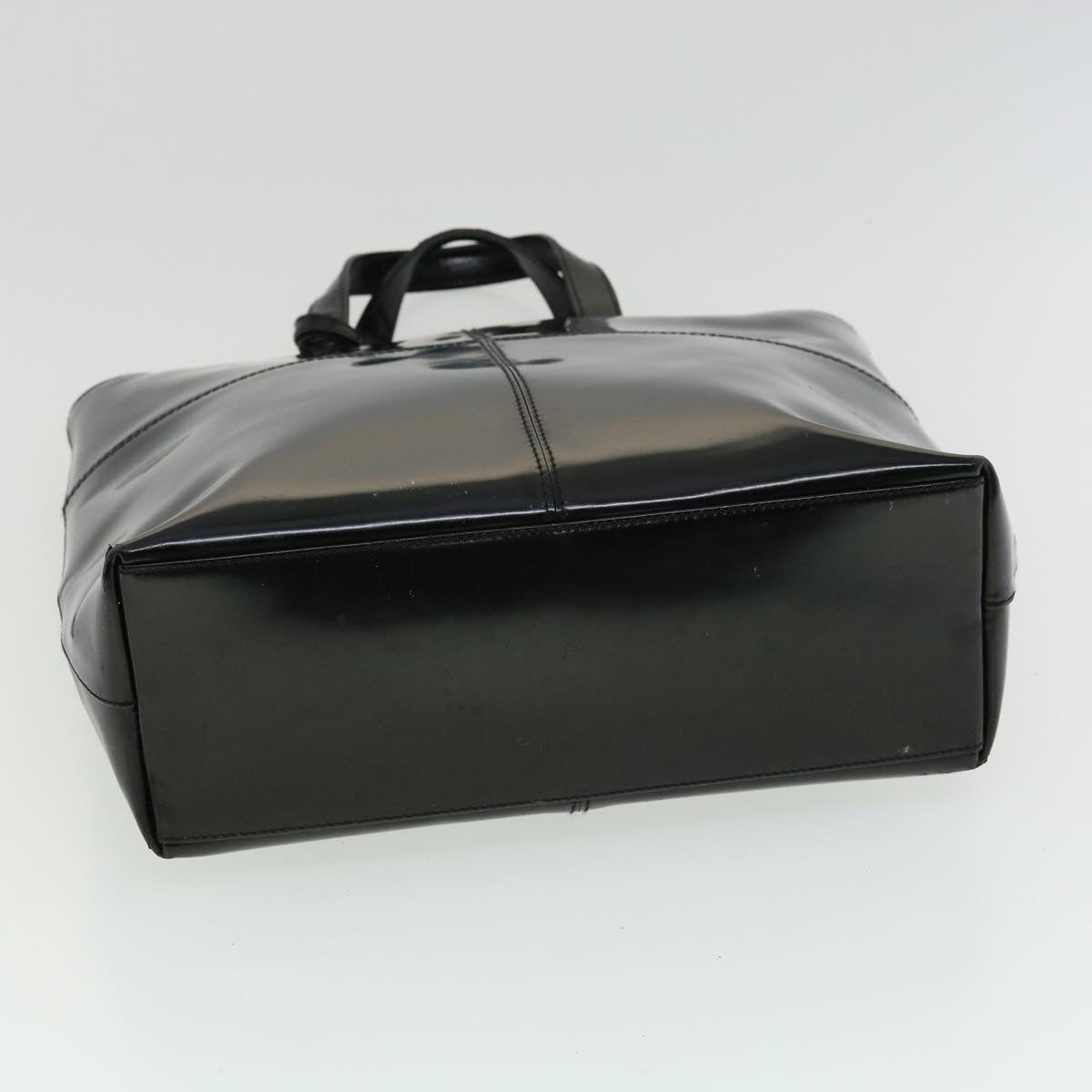 GUCCI Hand Bag Leather 3Set Black  fm1716