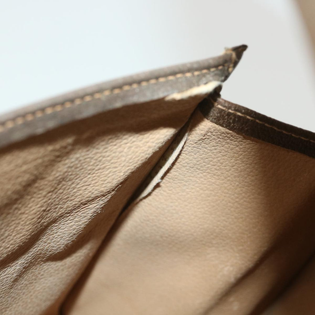 GUCCI GG Canvas Web Sherry Line Clutch Bag Beige Red 156.01.031  fm2132