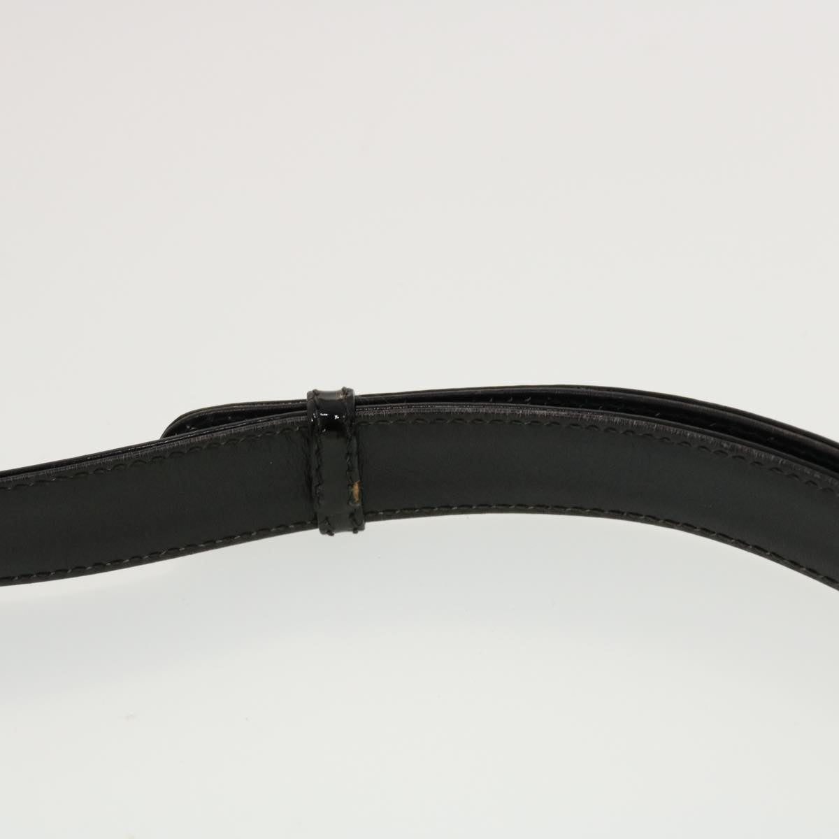 GUCCI Shoulder Bag Patent leather Black  fm2405