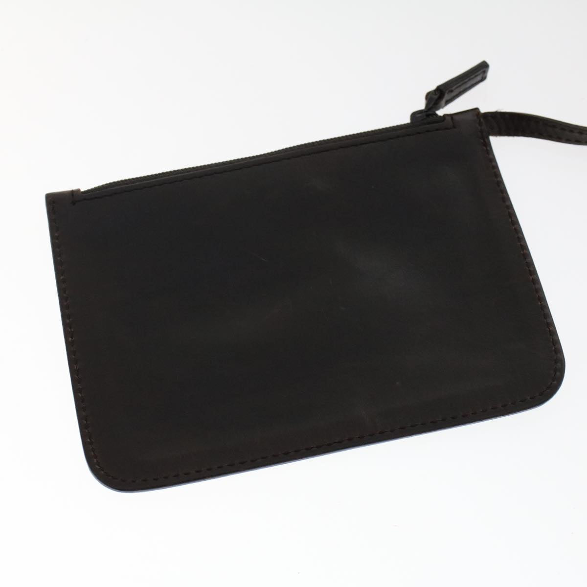 GUCCI GG Canvas Tote Bag Canvas Leather Dark Brown  fm2491
