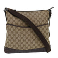 GUCCI GG Canvas Shoulder Bag Beige 145857  fm2595