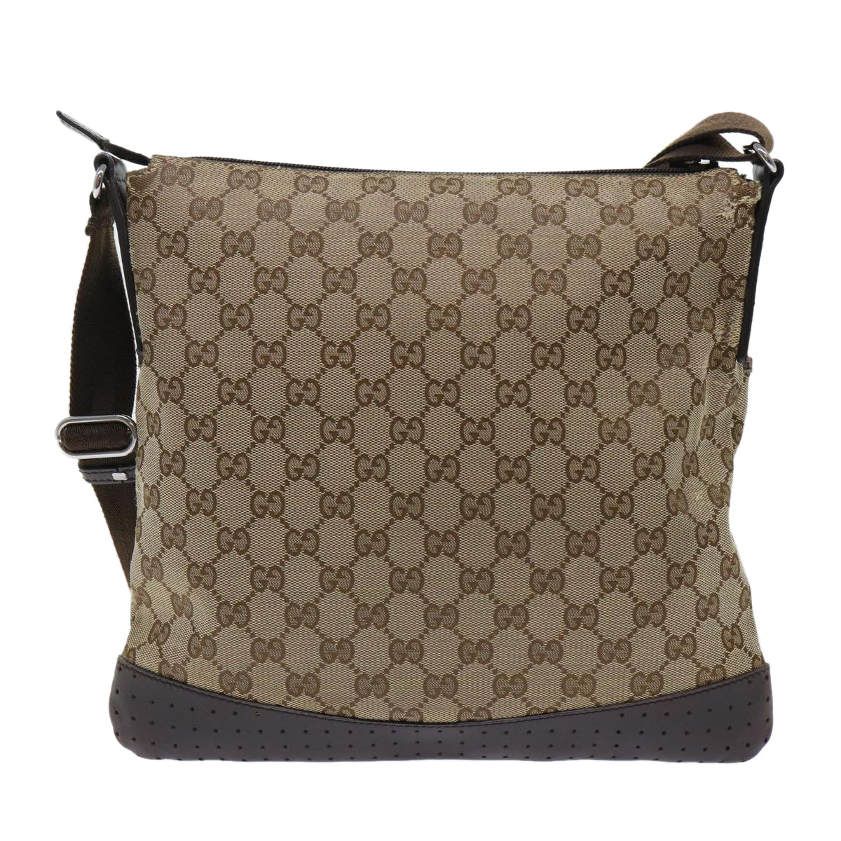 GUCCI GG Canvas Shoulder Bag Beige 145857  fm2595