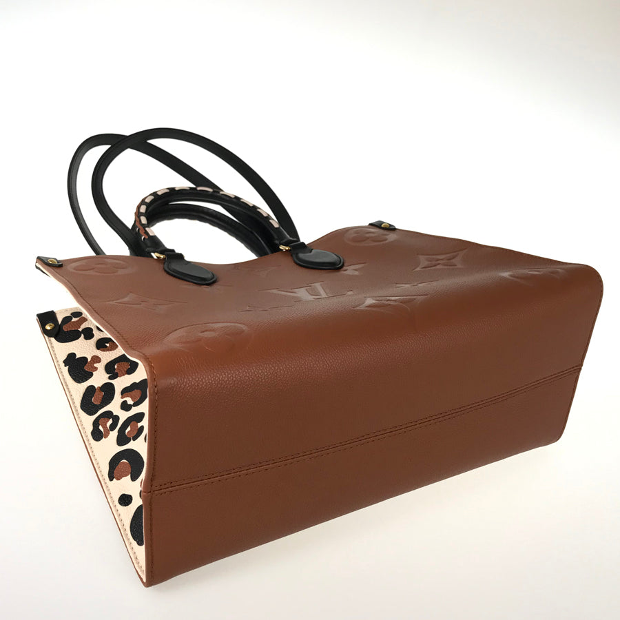 LOUIS VUITTON Monogram Empreinte On The Go MM M58521 Hand bag